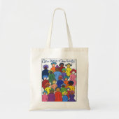 Multiculturele cadeaus tote bag (Voorkant)