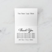 Multiculturele dank voor blanco nota bedankkaart (Binnen)