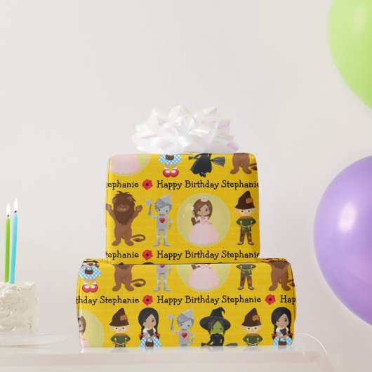 Multiculturele Dorothy of OZ Wrapping Paper Cadeaupapier (Feestgeschenken)