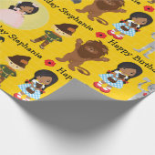 Multiculturele Dorothy of OZ Wrapping Paper Cadeaupapier (Hoek)
