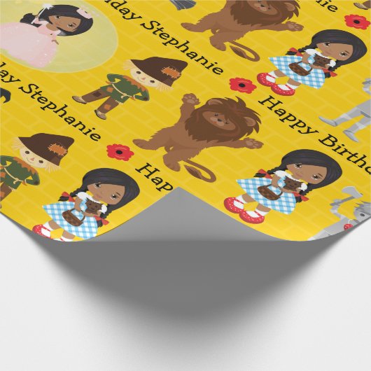 Multiculturele Dorothy of OZ Wrapping Paper Cadeaupapier (Hoek)