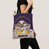 Multiculturele Geboorte Scène Canvas tassen voor K (Dichtbij)