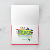 Multiculturele Kinderen die u een Gelukkig Nieuw Feestdagen Kaart (Binnen)