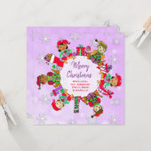 Multiculturele kleine duivelse films kaart (Voorkant / Achterkant in situ)