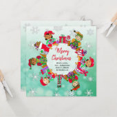 Multiculturele kleine duivelse films kaart (Voorkant / Achterkant in situ)