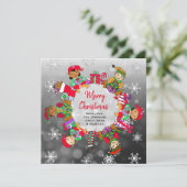 Multiculturele kleine duivelse films kaart (Staand voorkant)