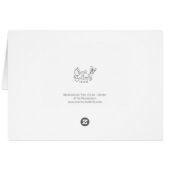 Multiculturele levensboom - Winter | Blanco kaart (Achterkant Horizontaal)