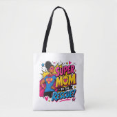 Multiculturele Supermama Reddingstas Tote Bag (Voorkant)