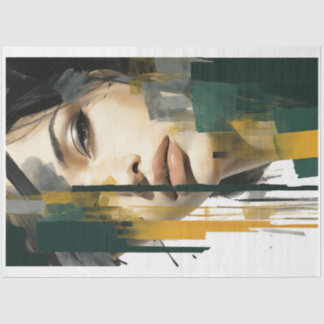 Multiculturele Vrouwen van Schoonheid Series Decou Tissuepapier