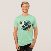 Multidimensionaal – Abstract kunst T-shirt (Voorkant volledig)