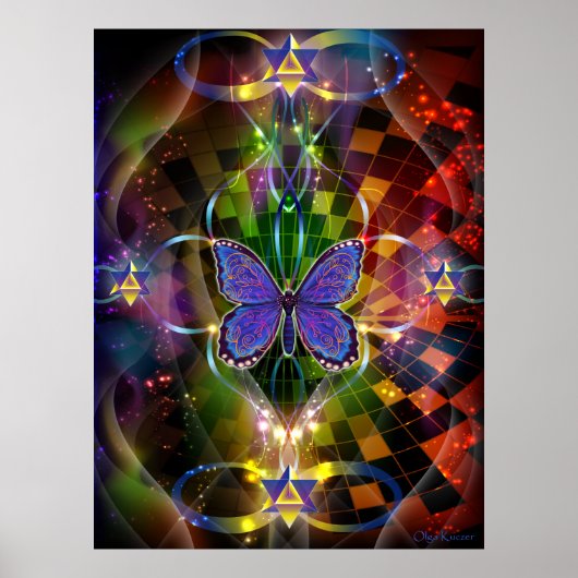 Multidimensionale transformatie poster (Voorkant)