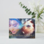 Multidimensionele werelden briefkaart (Staand voorkant)