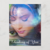 Multidimensionele werelden briefkaart (Voorkant)