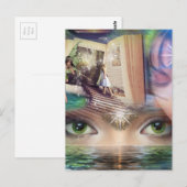 Multidimensionele werelden briefkaart (Voorkant / Achterkant)