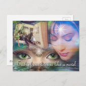 Multidimensionele werelden briefkaart (Voorkant / Achterkant)