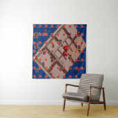 Multifunctioneel koelmiddel & kersen met Royal Blu Wandkleed (In Situ (horizontaal))