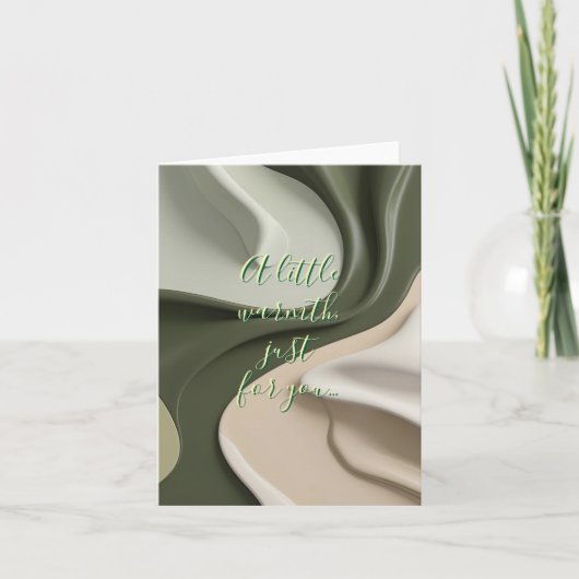 Multifunctionele gevouwen kaart in stijlvolle afbe (Voorkant)