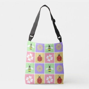 Multifunctionele lentepatches crossbody tas