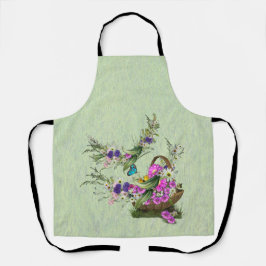 Multifunctionele midzomerbloemen Tanktop Schort