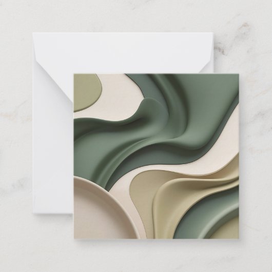 Multifunctionele notitiekaart in stijlvolle afbeel notitiekaartje (Voorkant)