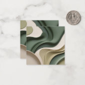 Multifunctionele notitiekaart in stijlvolle afbeel notitiekaartje (Voorkant / Achterkant in situ)