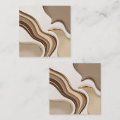 Multifunctionele notitiekaart in stijlvolle afbeel notitiekaartje (Voorkant / Achterkant)