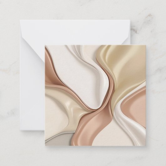 Multifunctionele notitiekaart in stijlvolle afbeel notitiekaartje (Voorkant)