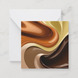 Multifunctionele notitiekaart in stijlvolle grafie notitiekaartje