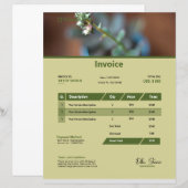 Multifunctionele Sjabloon van facturen (Voorkant / Achterkant)