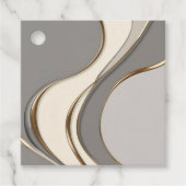 Multifunctionele voorkeurslabels in stijlvolle afb bedankjes labels (Voorkant)