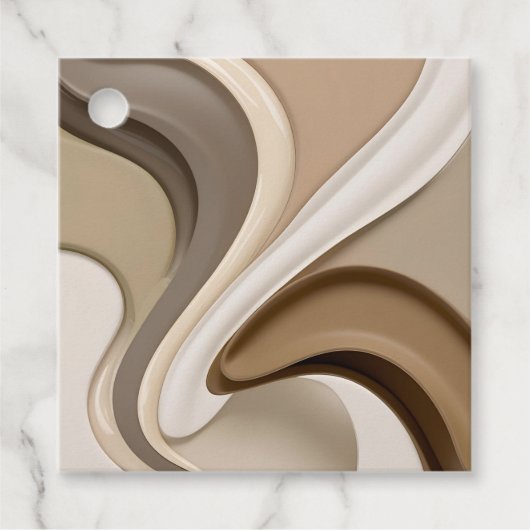 Multifunctionele voorkeurslabels in stijlvolle afb bedankjes labels (Voorkant)