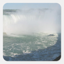 Multifunctionele Write-on decoratieve Niagara Herf Vierkante Sticker