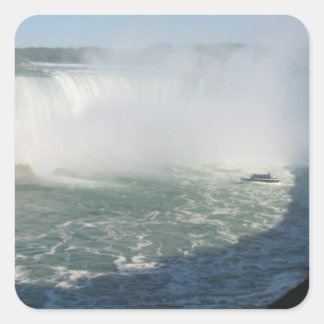 Multifunctionele Write-on decoratieve Niagara Herf Vierkante Sticker