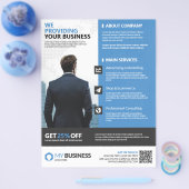 Multifunctionele zakelijke activiteiten flyer (Enkel)