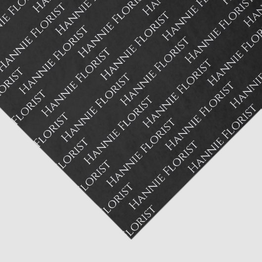 Multifunctionele zwart-witafdruktekst tissuepapier (Detail)