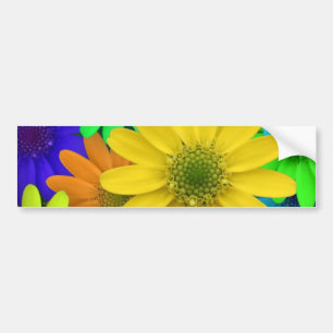 Multigekleurde dagen bumpersticker