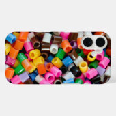 Multigekleurde kralen patroon iPhone draagtas Case-Mate iPhone Case (Achterkant (horizontaal))