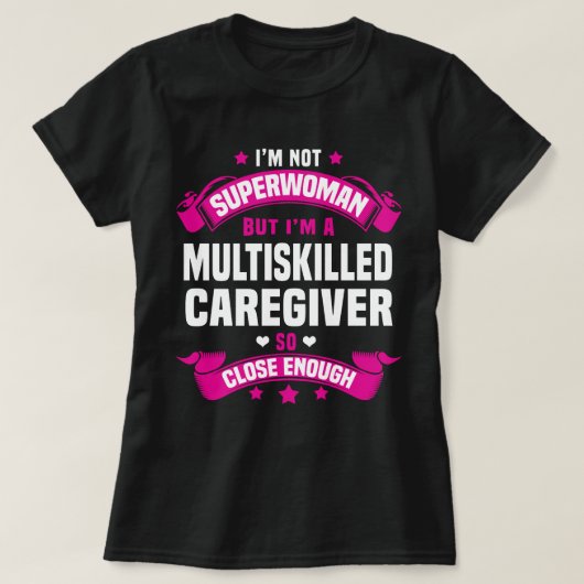 Multigekwalificeerde zorgverlener t-shirt (Design voorkant)
