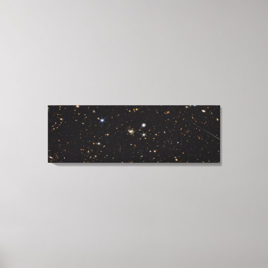 Multigolflengte Galaxies Panorama | Hubble & JWST Canvas Afdruk (Voorkant)
