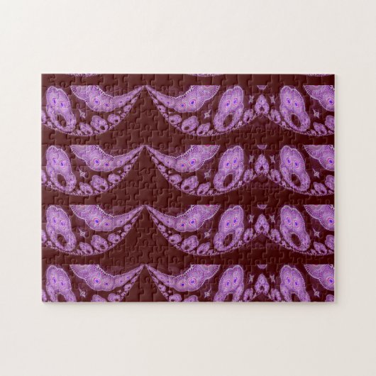 Multihartrijke toonaangevend Abstract ontwerp Legpuzzel (Horizontaal)