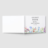 Multihued Wildflower Baby Shower Celebration Gastenboek (Volledig)