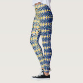 Multikleur Geometrische Leggings (Links)