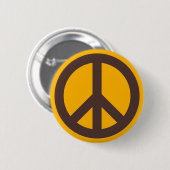 Multikleur Protest Hippie 60'er Retro Ronde Button 5,7 Cm (Voorkant /achterkant)