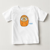 Multikleur Sleepy Sloth Cartoon (Voorkant)