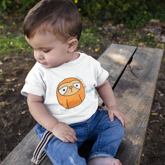 Multikleur Sleepy Sloth Cartoon