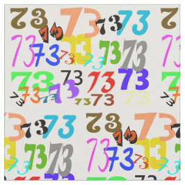 Multikleuren 73-Ham-radioverbinding Stof