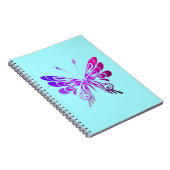  multikleuren decoratieve vlinder notitieboek (Rechterzijde)