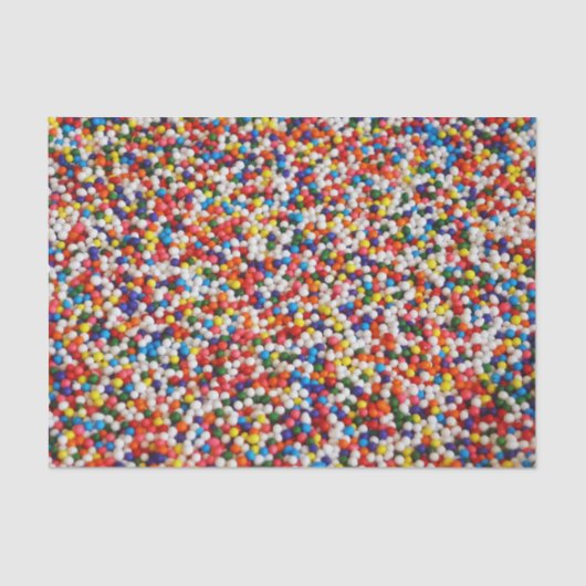 Multikleuren Snoep Kogels Fun Cadeaupapier Tissuepapier (Voorkant)