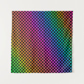 Multikleurenachtergrond met kleine beperkte contro wandkleed (Voorkant (horizontaal))