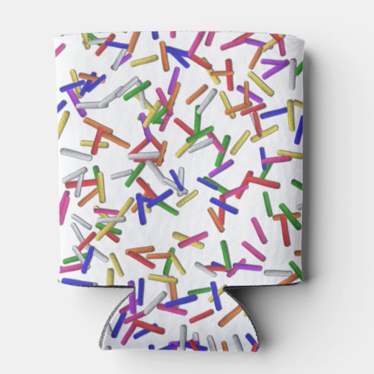 Multikleurenafdrukken Blikjeskoeler (Achterkant)